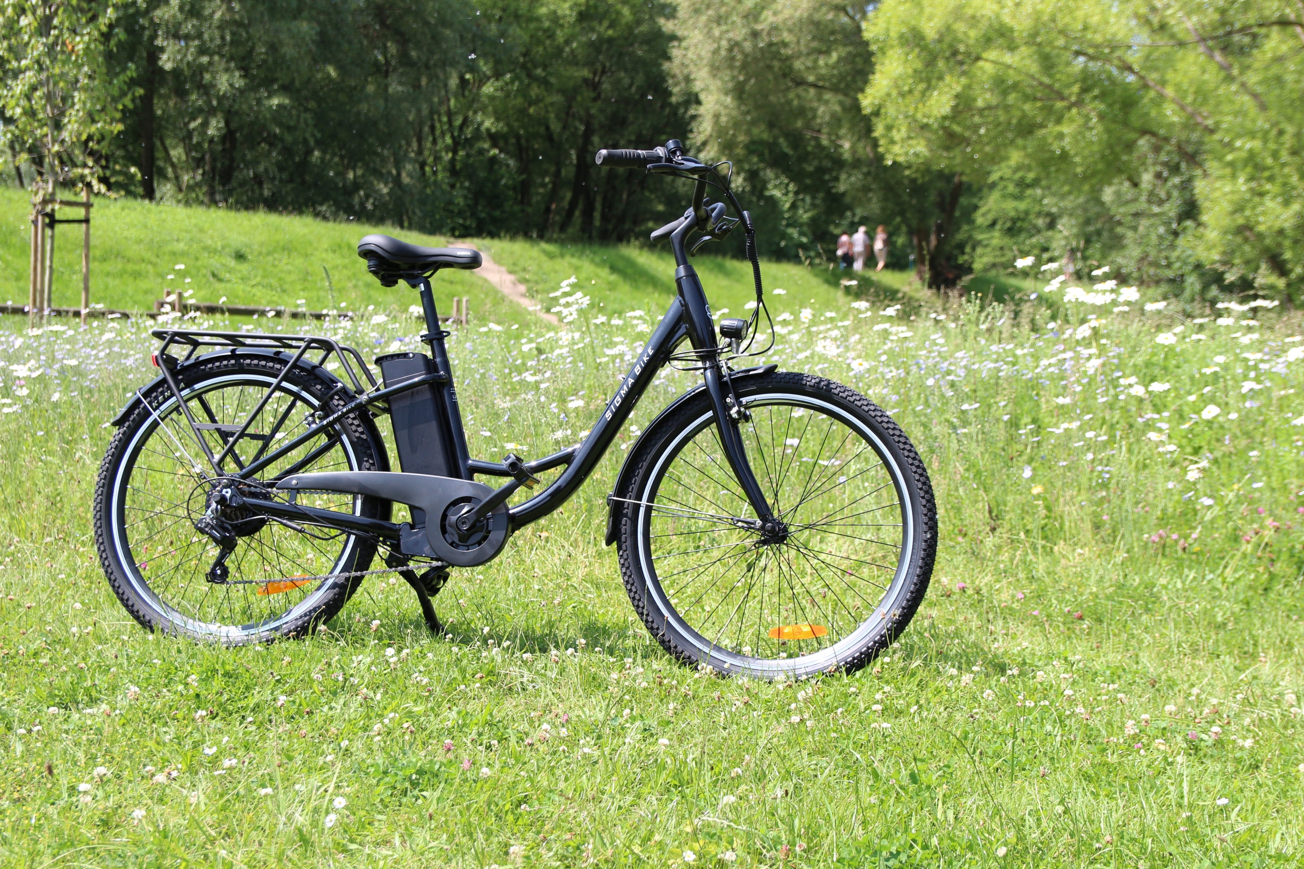Rower Elektryczny Miejski Damski Męski 26 Lit-Jon 13Ah 90km trybów ALU Materiał ramy aluminium