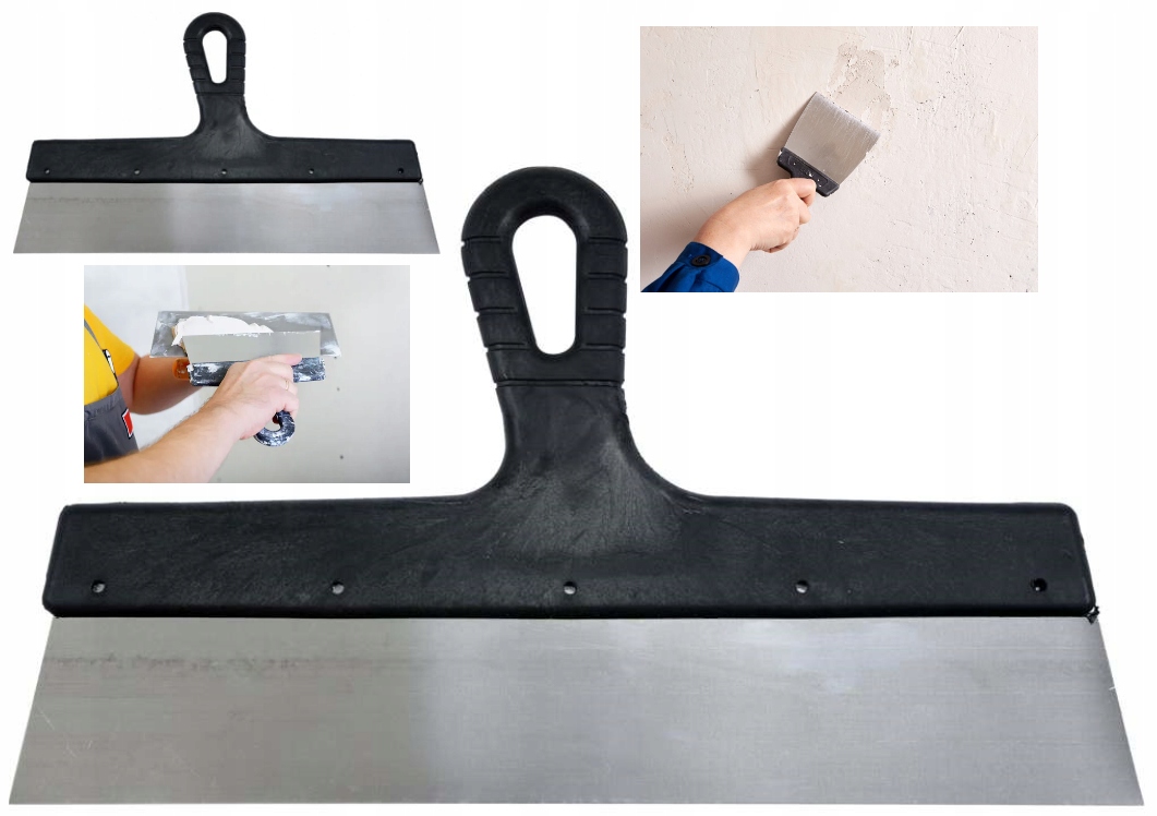 

Szpachelka Malarska Nierdzewna Do Gipsu 25CM 250mm