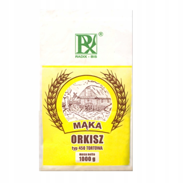 Levně Špaldová mouka dortová typ 450 1 Kg Radixbis