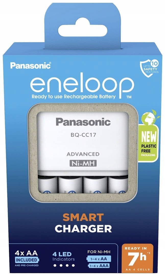 Nabíječka Panasonic Smart 4x Aa Eneloop 2000 mAh