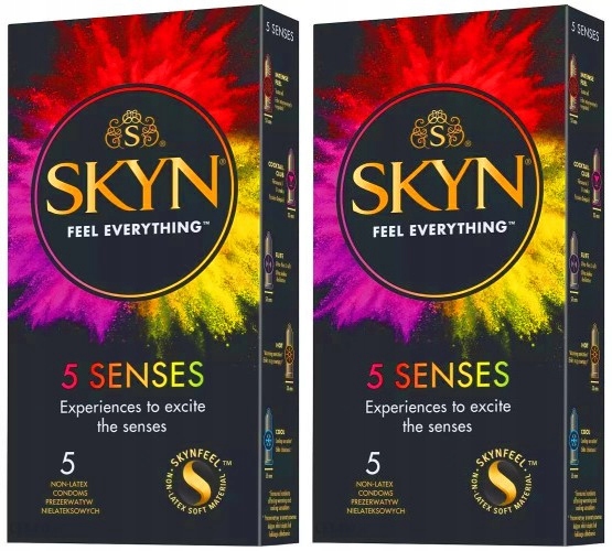 

Prezerwatywy Skyn Senses potęgujące doznania mix