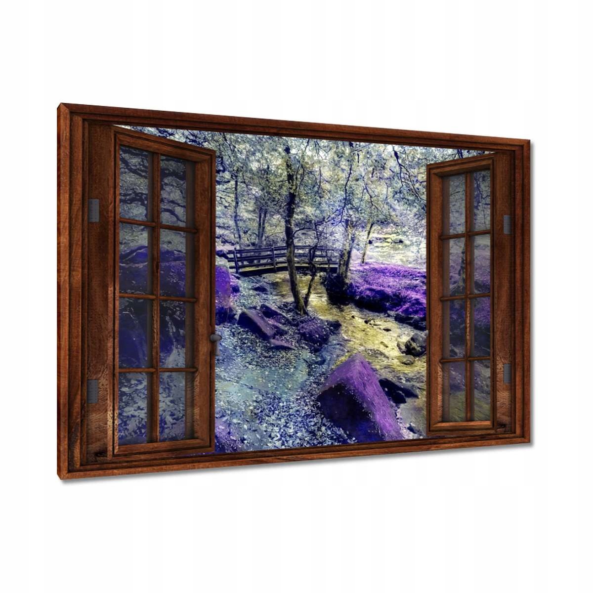 Obrazy 120x80 Most přes řeku