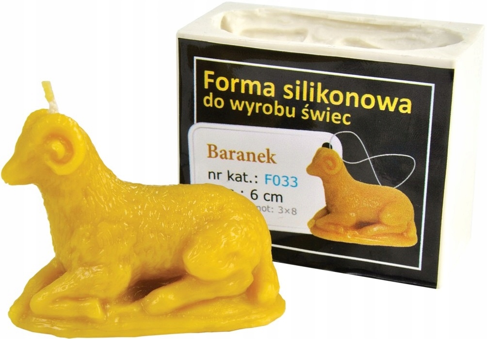 Forma sylikonowa BARANEK WIELKANOCNY F033