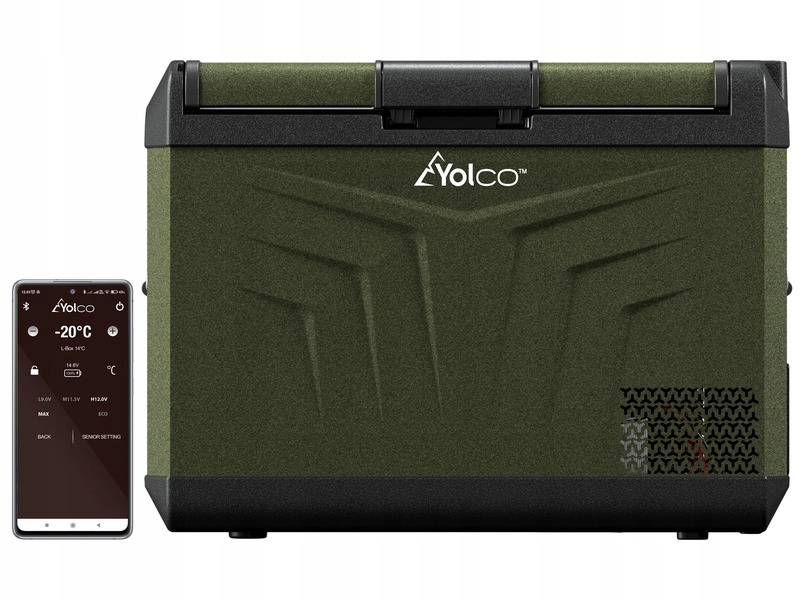 Lodówka Yolco GCX47 Zielony