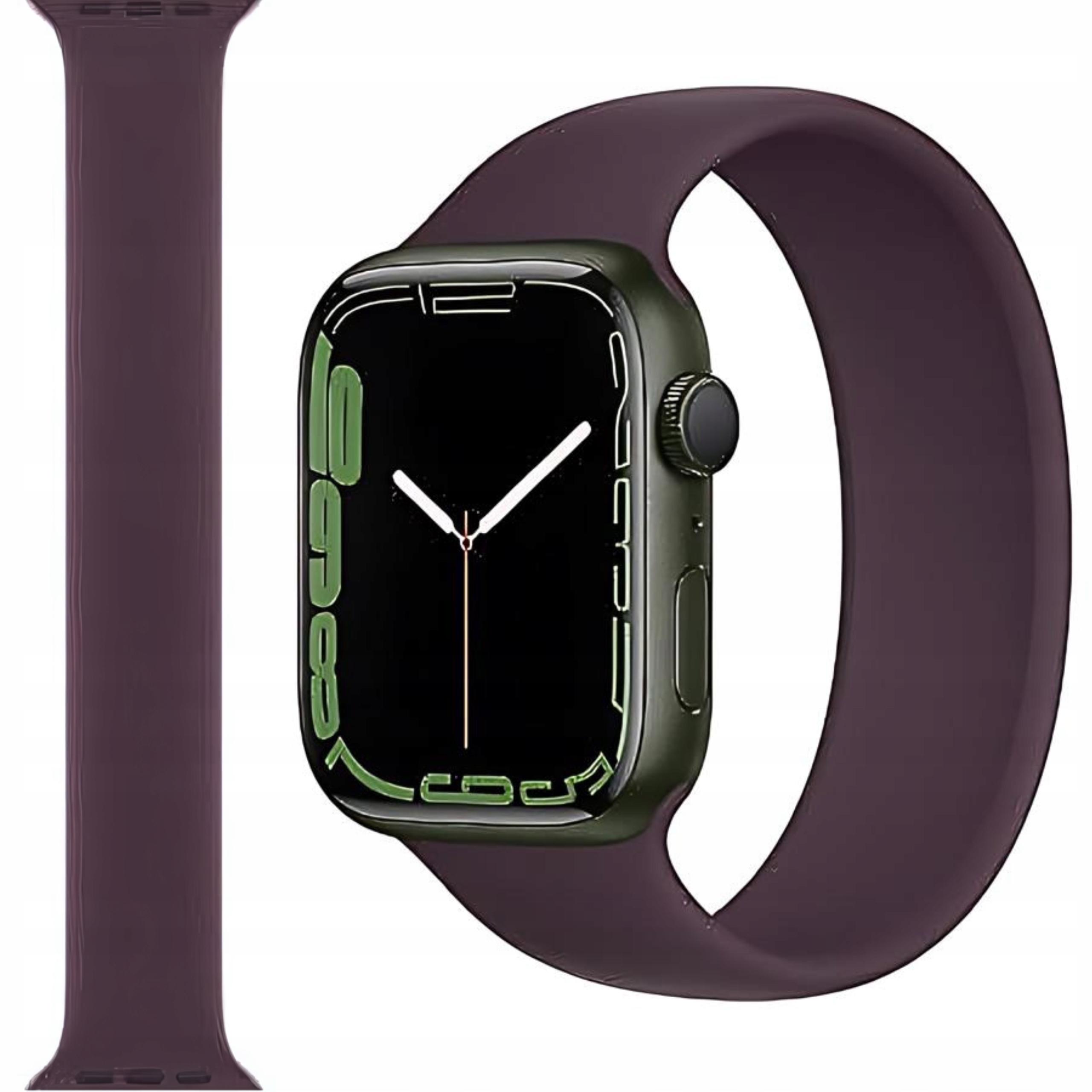 Apple Watch 42/44/45/49 mm Pasek Solo Loop Dark Cherry (rozm. 8)