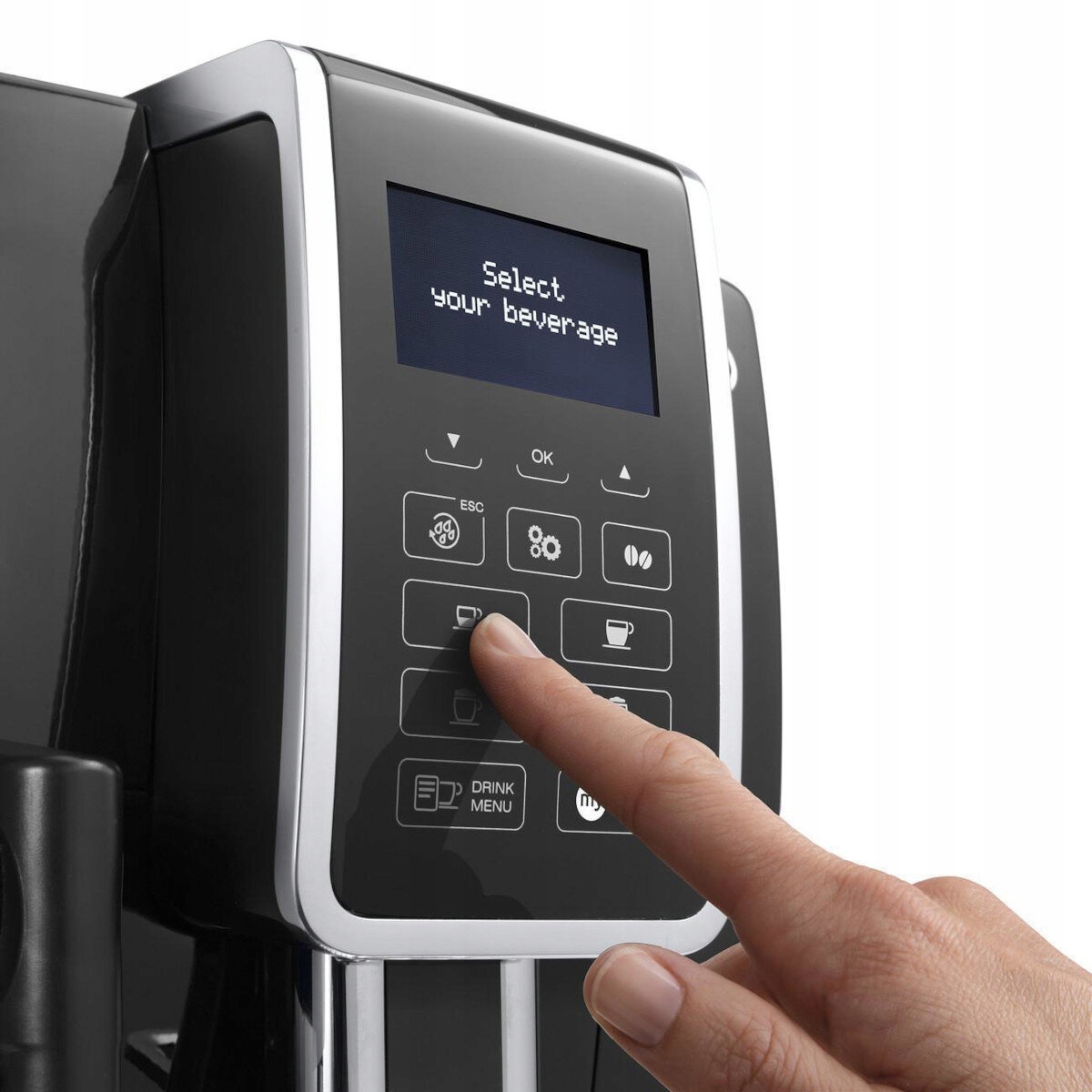 Ekspres ciśnieniowy DE LONGHI Dinamica ECAM 350.55 B Kolor dominujący czarny