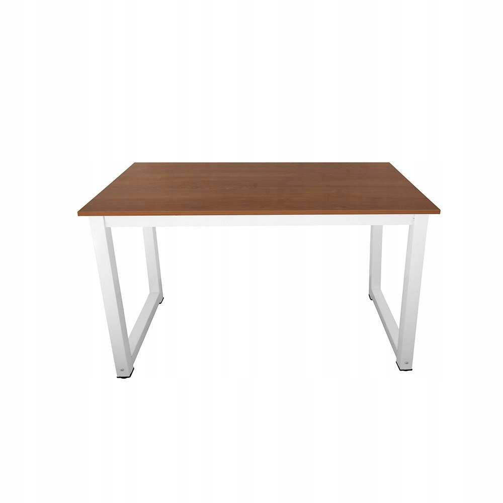 Biurko z blatem i metalowymi nogami LOFTOWE biało- Kolor mebla inny kolor