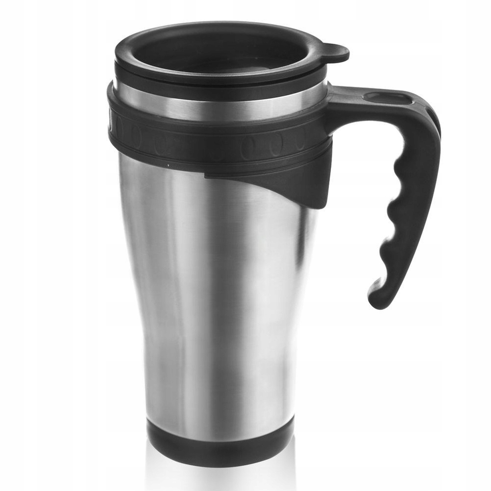 Kubek Termiczny 450ML Stal Nierdzewna Srebrny Izolacja Próżniowa