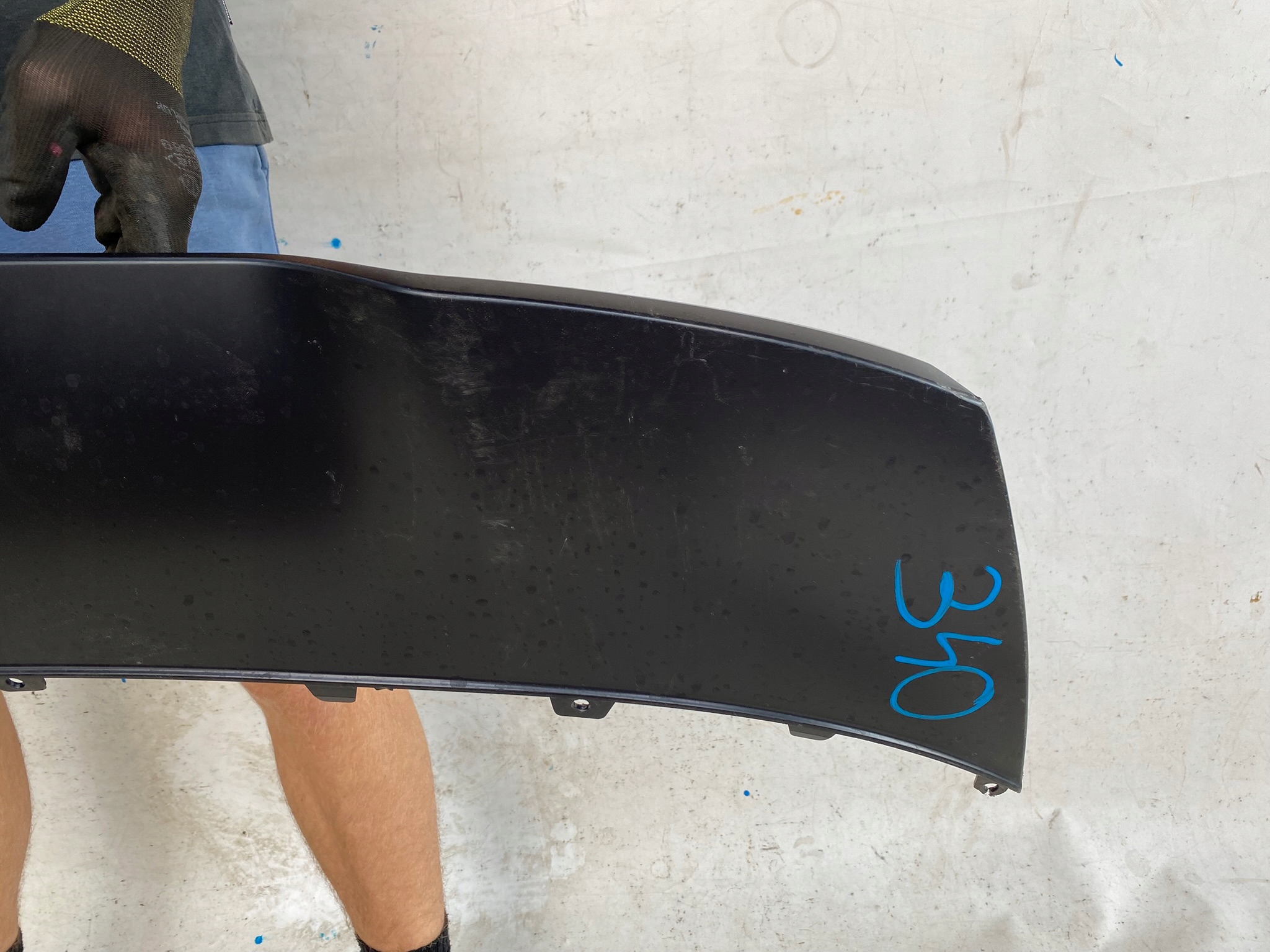 AUDI Q7 II 2 15- spoiler accessori Paraurti Anteriore 4M0807733H