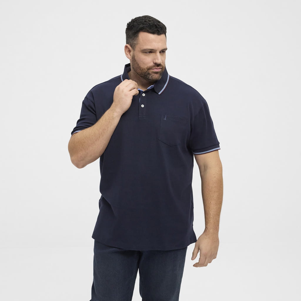 Velká Pánská Polokošile North Latitude v modré barvě