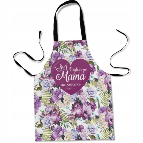 FARTUCH KUCHENNY DLA MAMY FARTUSZEK OCHRONNY PREZENT DZIEŃ MATKI WZORY 281