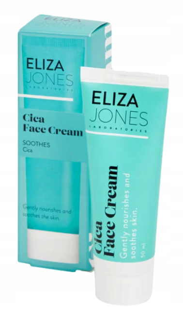 ELIZA JONES CICA FACE CREAM KREM Z WĄKROTĄ AZJATYCKĄ PANTENOL NIACYNAMID