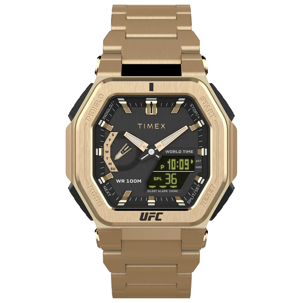 Zegarek Męski Timex TW2V84500 złoty