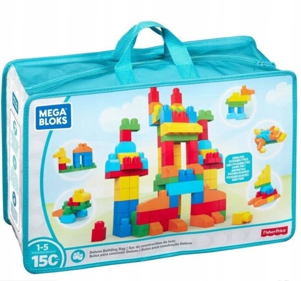 

Mega Bloks CNM43 Klocki 150 el. Torba Deluxe