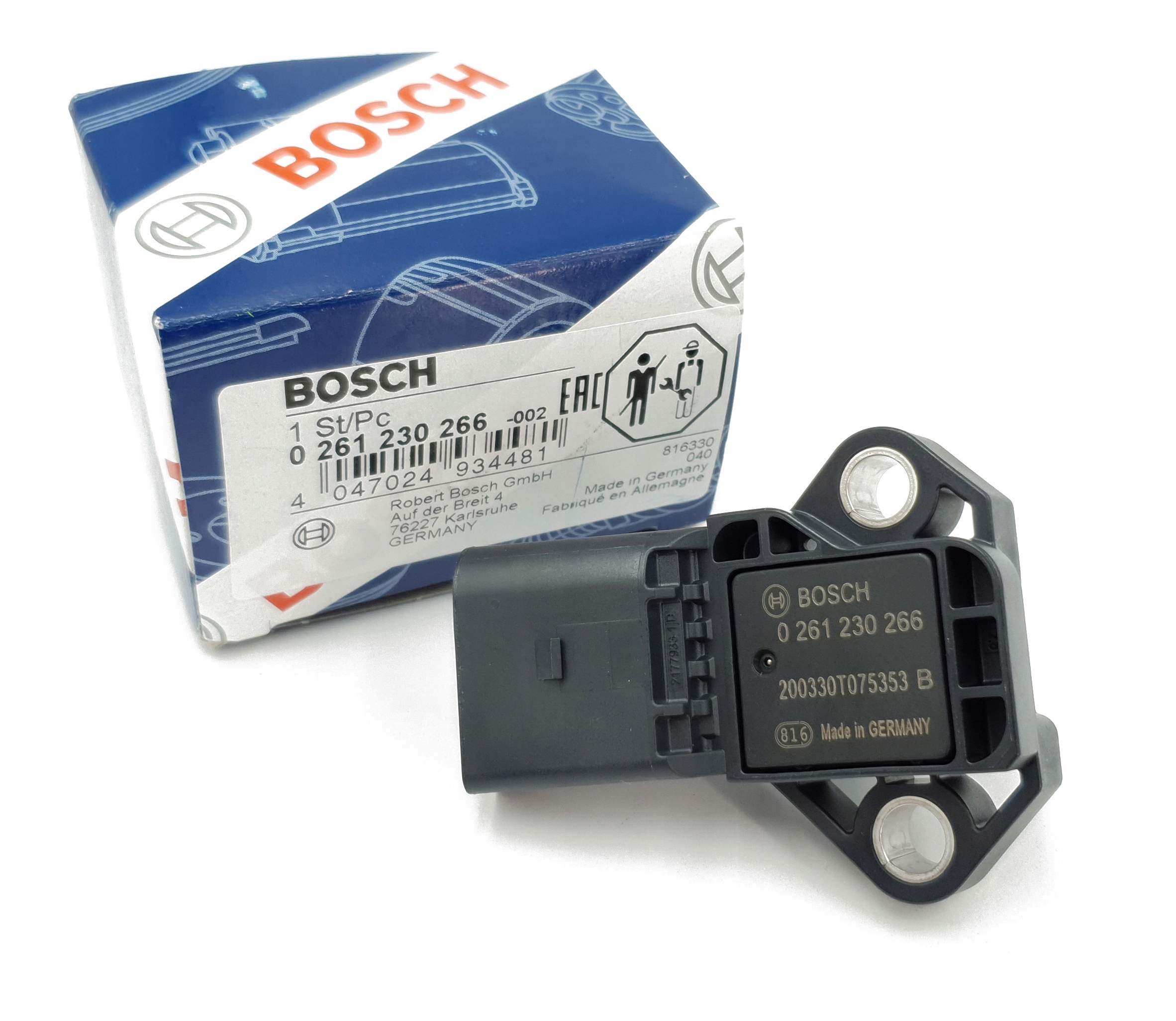 0 261 - BOSCH MAPSENSOR SEAT TOLEDO IV 1.2 1.4 TSI