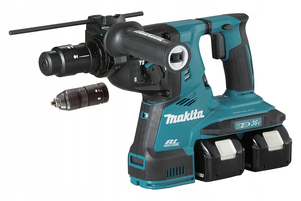 Makita DHR281Z Aku Vrtačka S Podkováním 2x18V SDS-Plus 28mm 2,9J