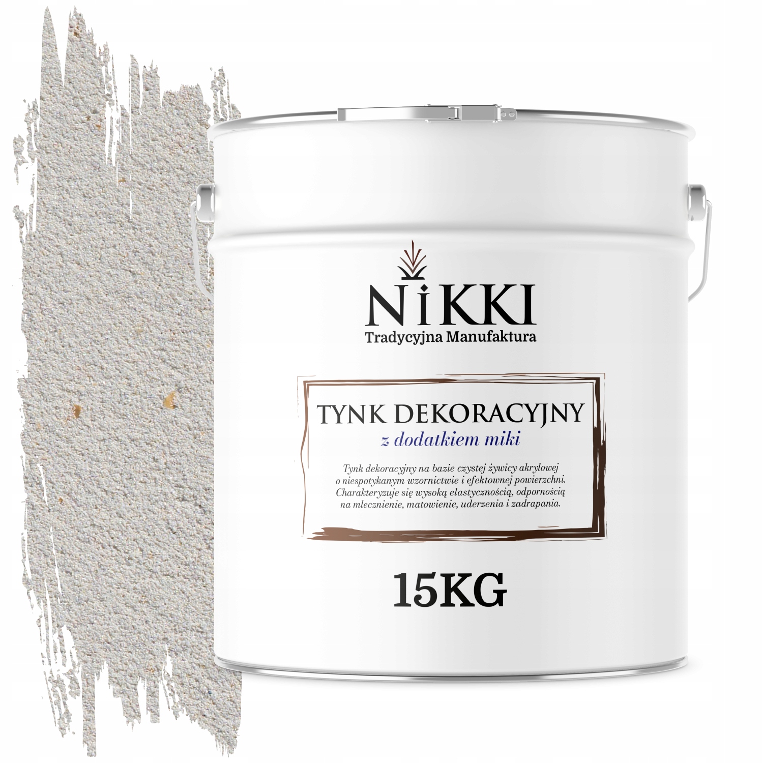 Mozaiková Omietka Jemnozrnná 15 Kg Béžová Svetlá So Zlatou Sľudou D801