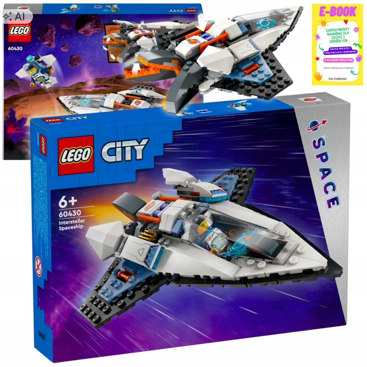 Lego Klocki City Międzygwiezdny Statek Dla Dziecka Ebook