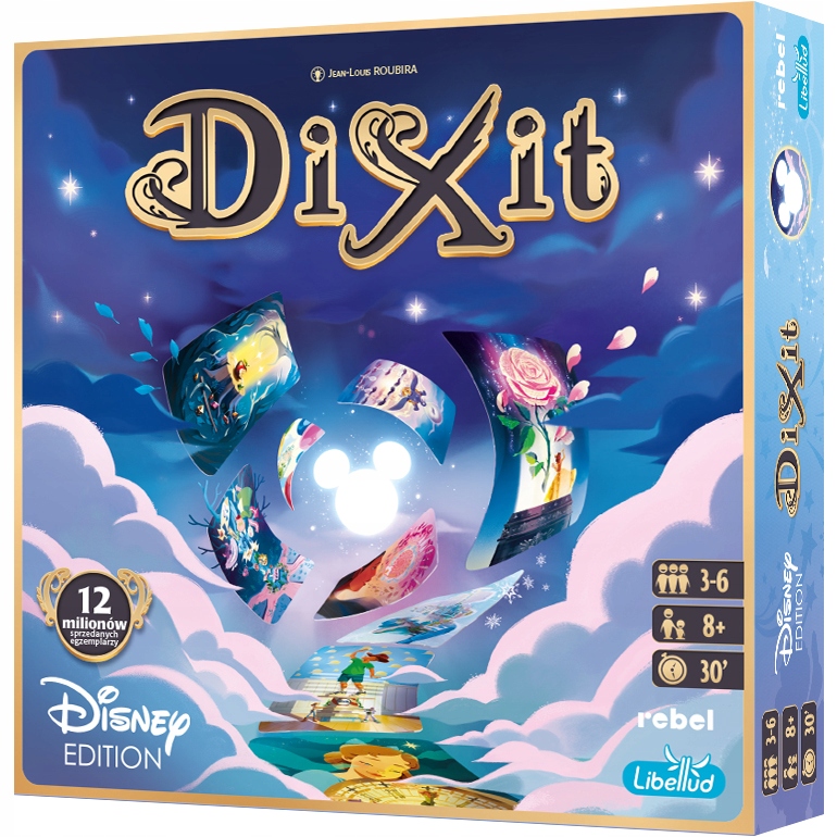 DIXIT DISNEY EDITION GRA PLANSZOWA REBEL PL 07026