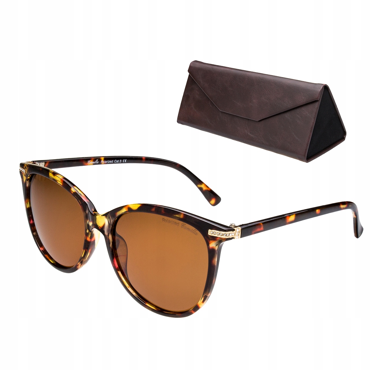 

Okulary Polaryzacja damskie etui Zilla Brown 101