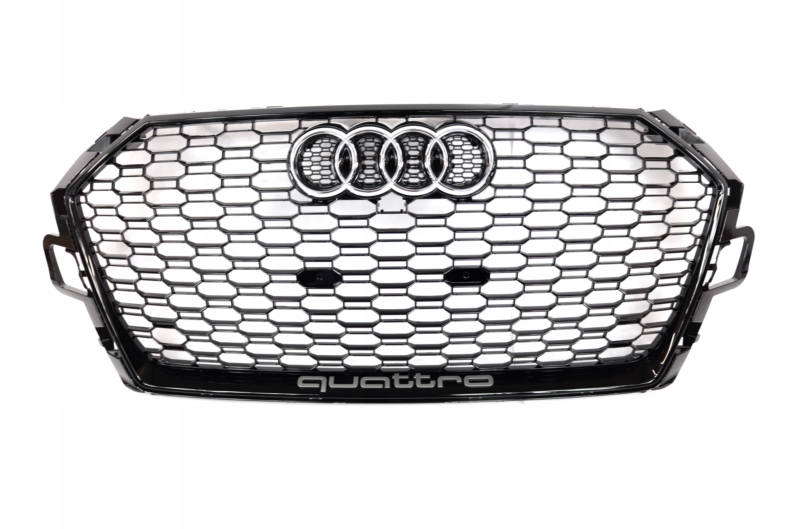 ATRAPA CHŁODNICY GRILL CZARNY AUDI RS4 B9 ORYGINAŁ