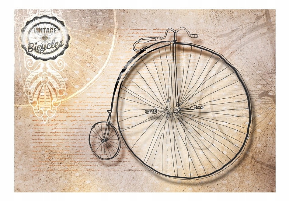 

Fototapeta - Vintage bicycles - sepia - 350X245