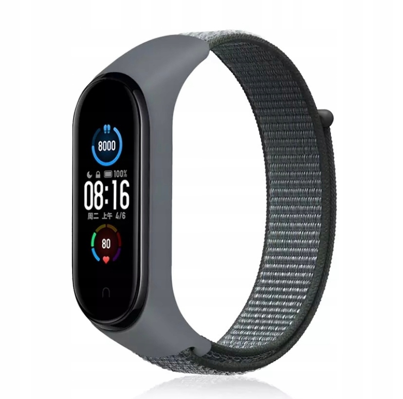 

Opaska Sportowa Do MI Band 3/4/5/6 Szary