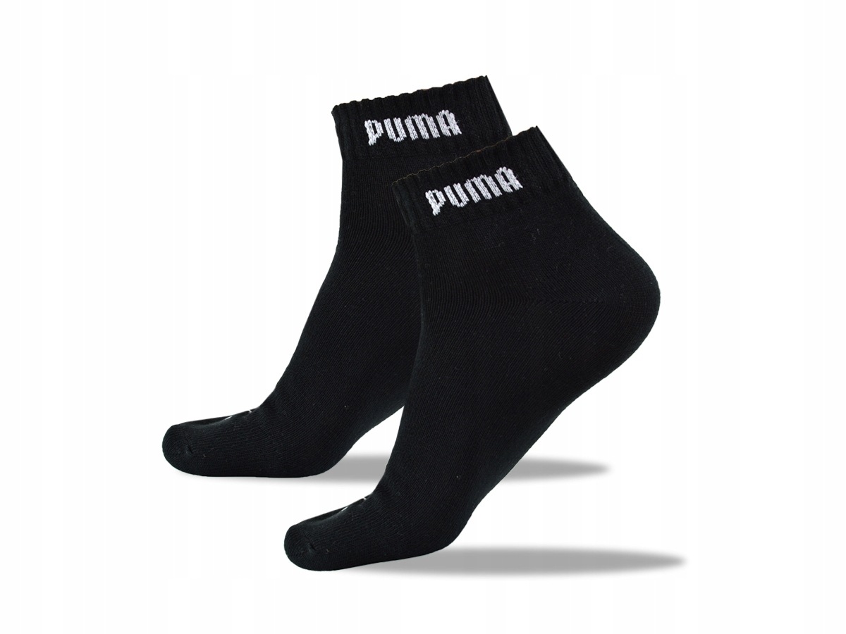 

Puma Skarpety Zakostki Quarter 3 pary Czarne 47/49