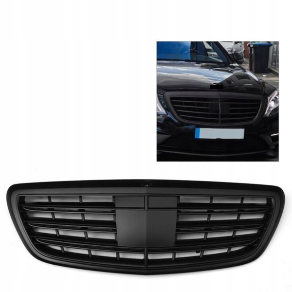 GRILL MERCEDES W222 13- BLACK MATT Typ samochodu Samochody osobowe