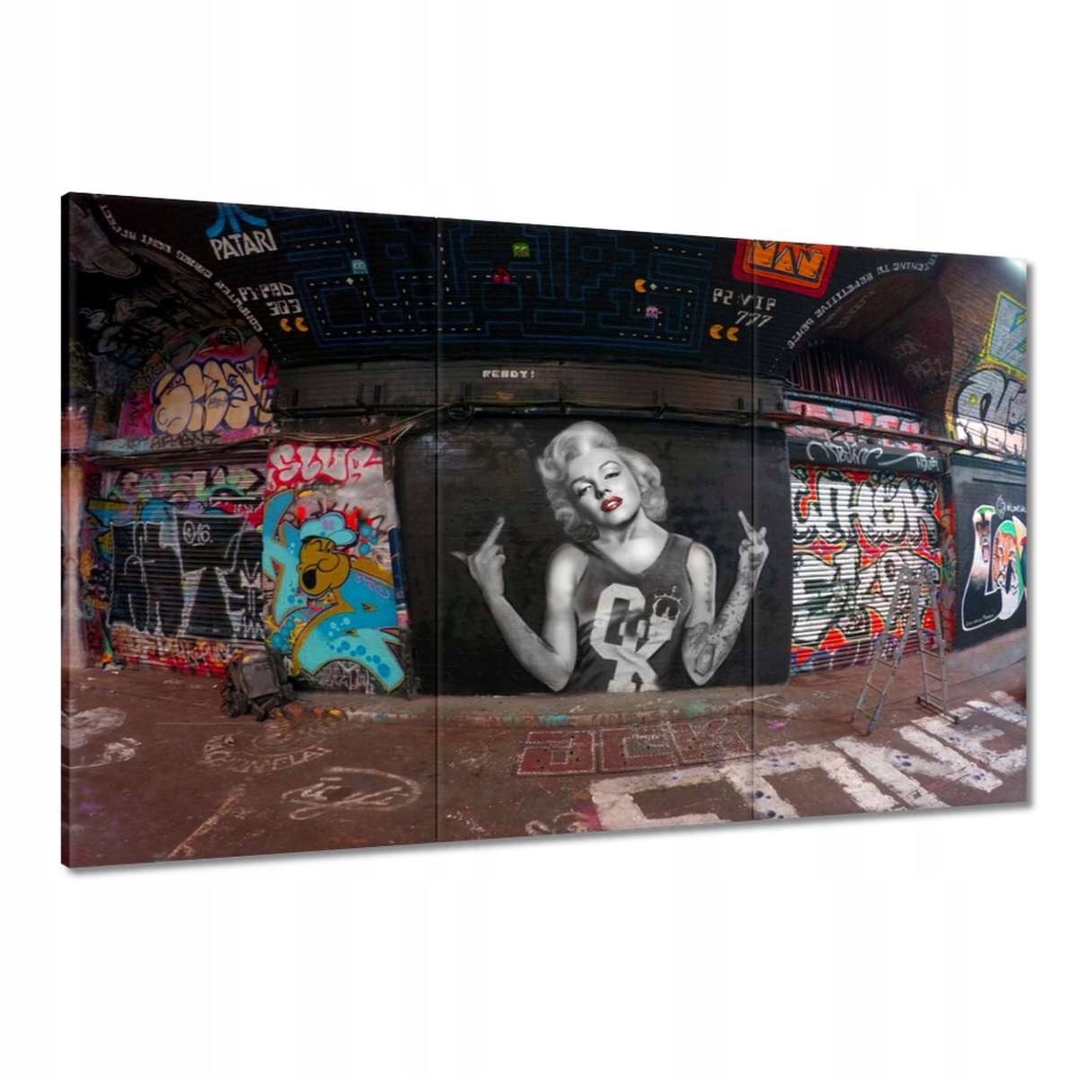 Obrazy 120x80 Marilyn Monroe Graffiti