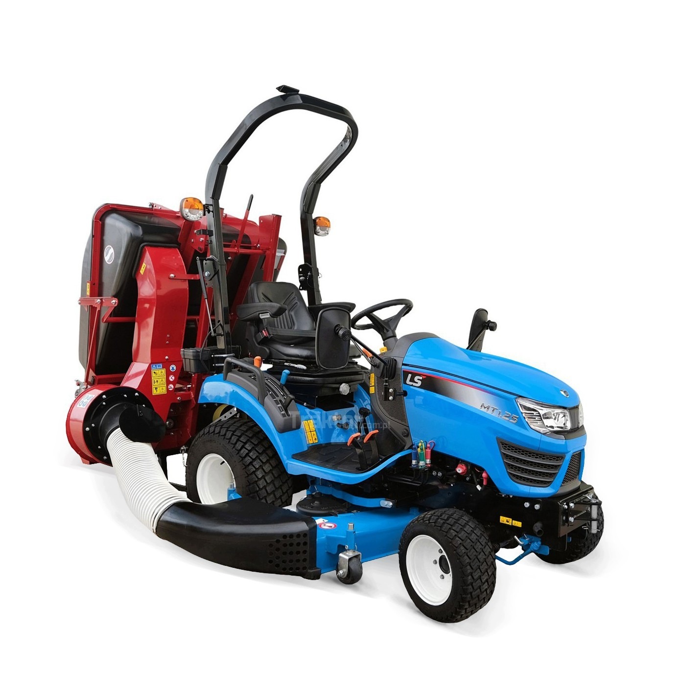 Traktorek Ls Tractor MT1.25 4x4 24 Km z koszem z niskim wysypem