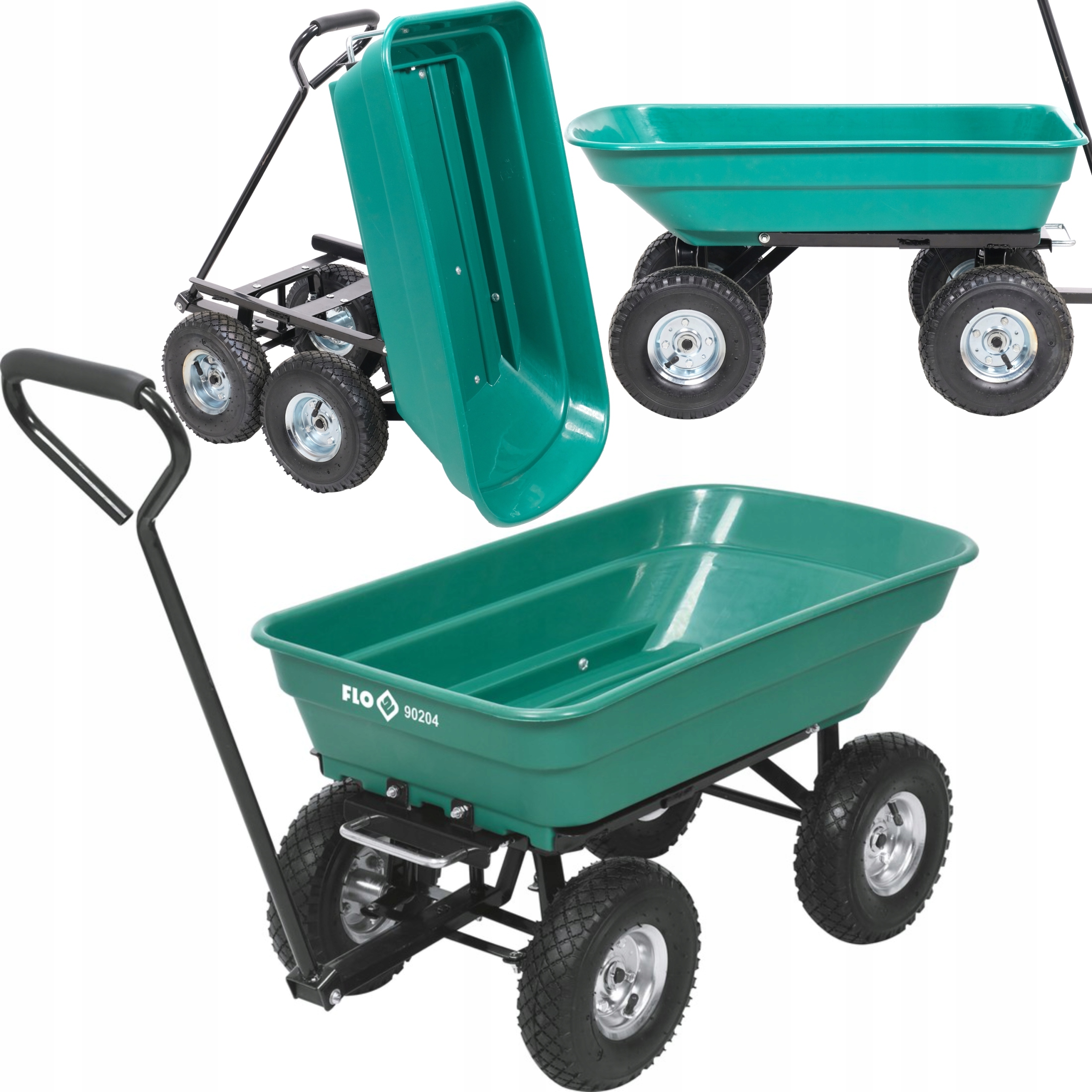

Taczka Wózek Ogrodowy Wywrotka Transportowy 150KG