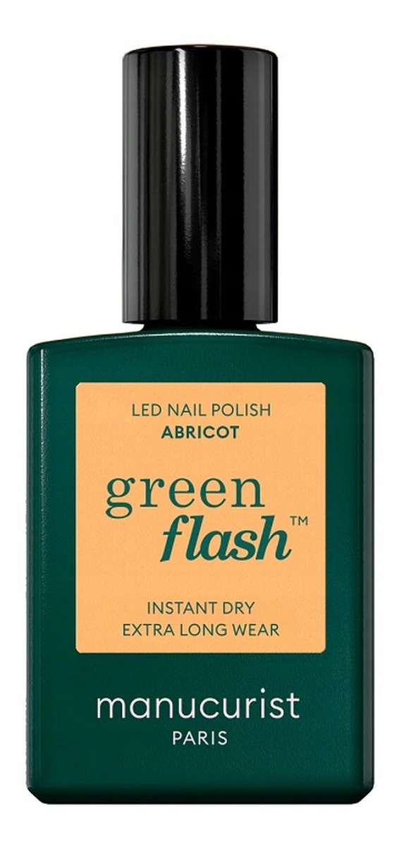 Manucurist Green Flash Nail Polish lak na nehty 15 ml Abricot (1)