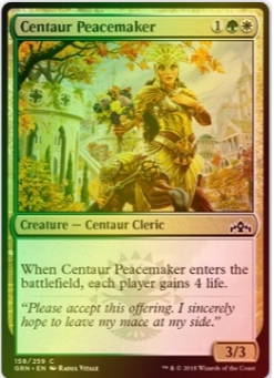 Centaur Peacemaker Foil Grn Gratisy Pjotrekkk