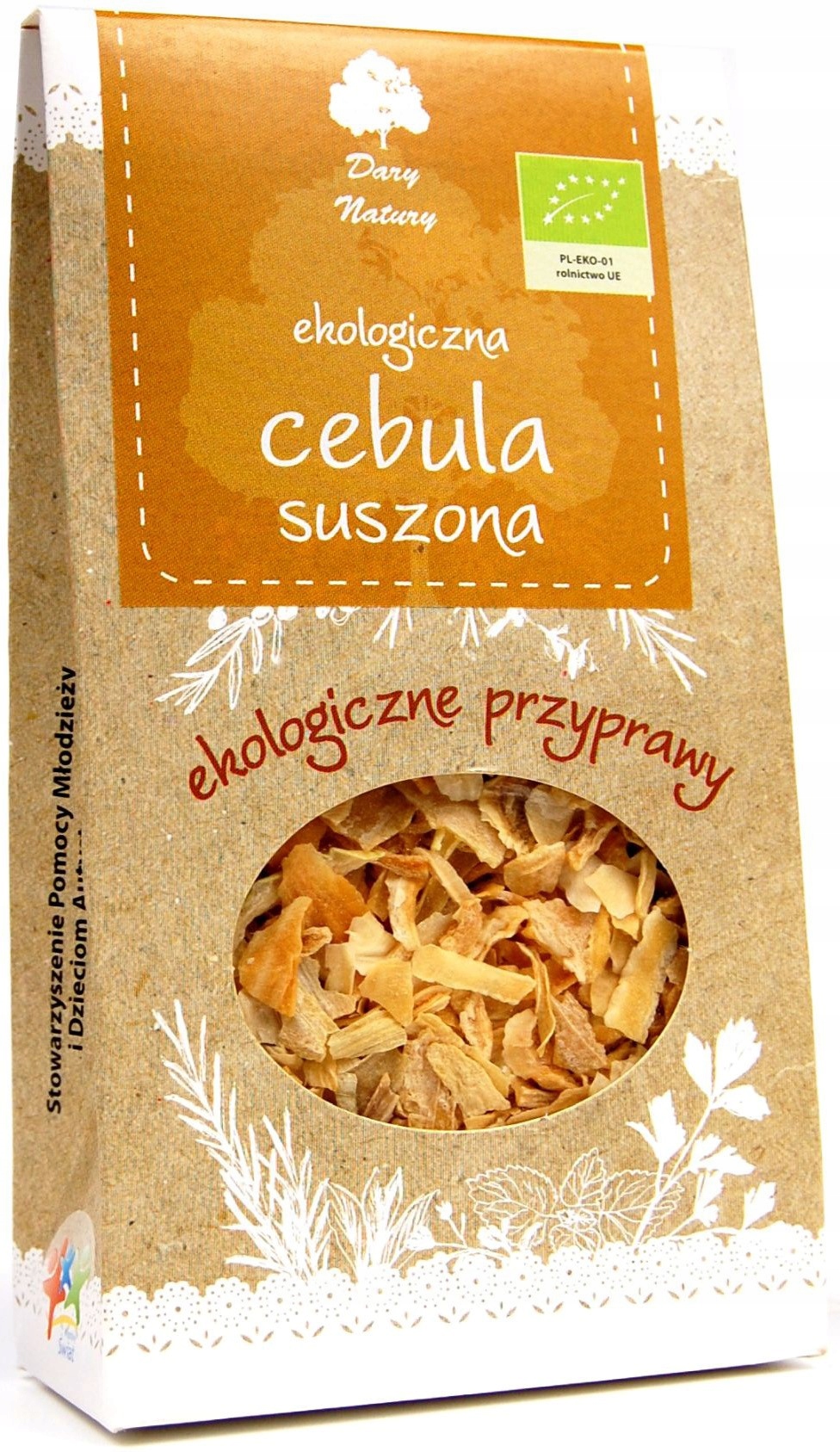 12x Cebula Suszona Bio 40 g Dary Natury