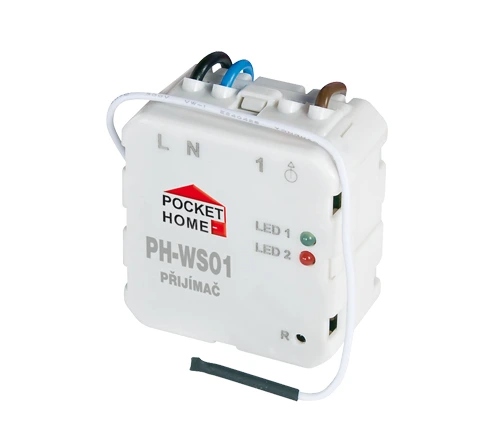 Prijímač pod vypínač PH-WS01