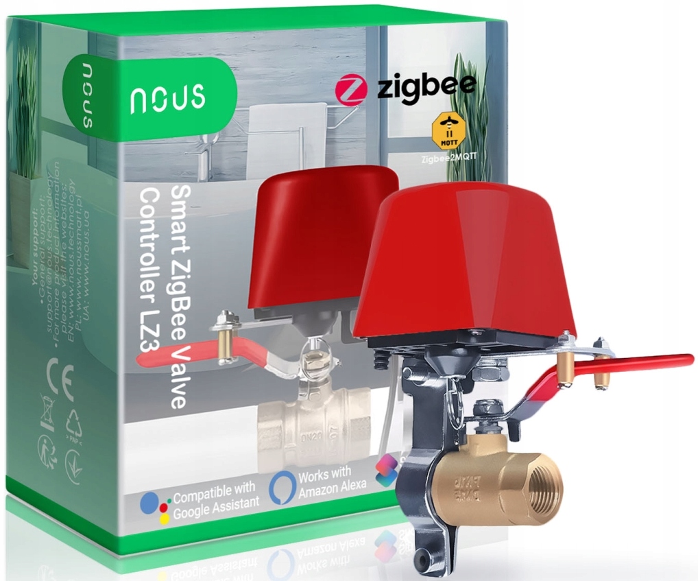 

Inteligentny sterownik zaworu Nous LZ3 ZigBee