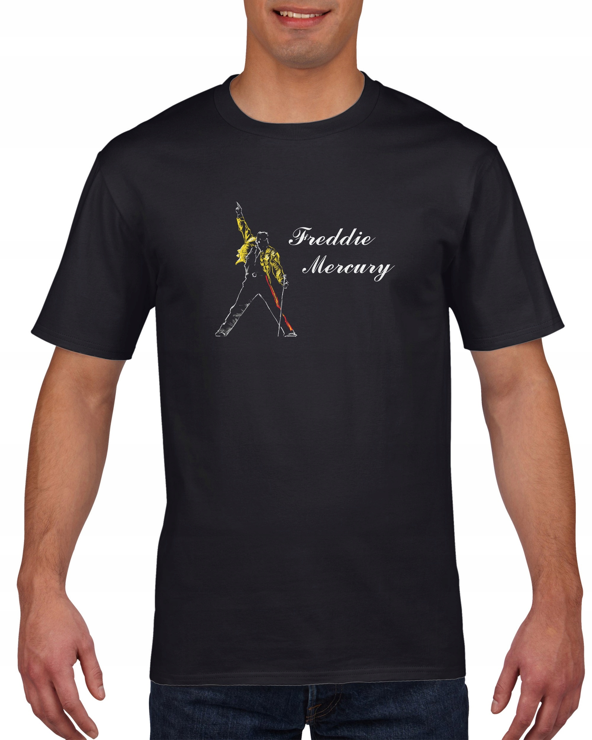 

Koszulka męska Queen Freddy Mercury c L