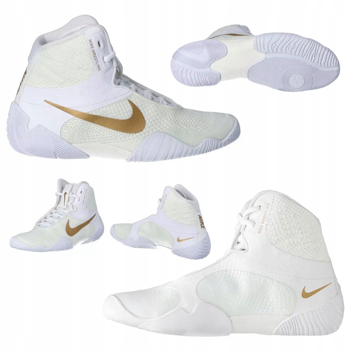 Buty treningowe zapaśnicze męskie Nike Tawa Biały/Złoty r. 41
