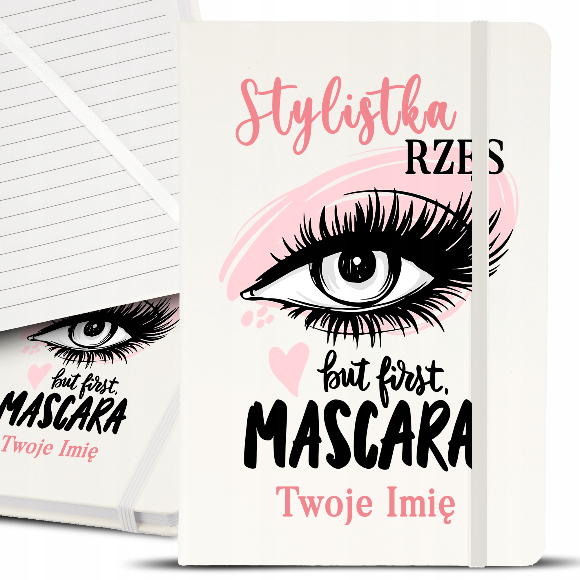 

Notes Notatnik A5 Biały First Mascara Imię