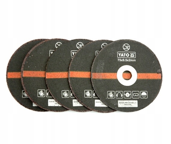 

Tarcza do metalu 75X2X9,5mm Yato YT-0994 5 szt