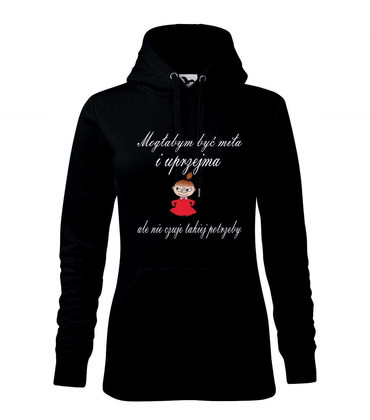 

Bluza z kapturem Mała MI Mogłabym Być Miła damska