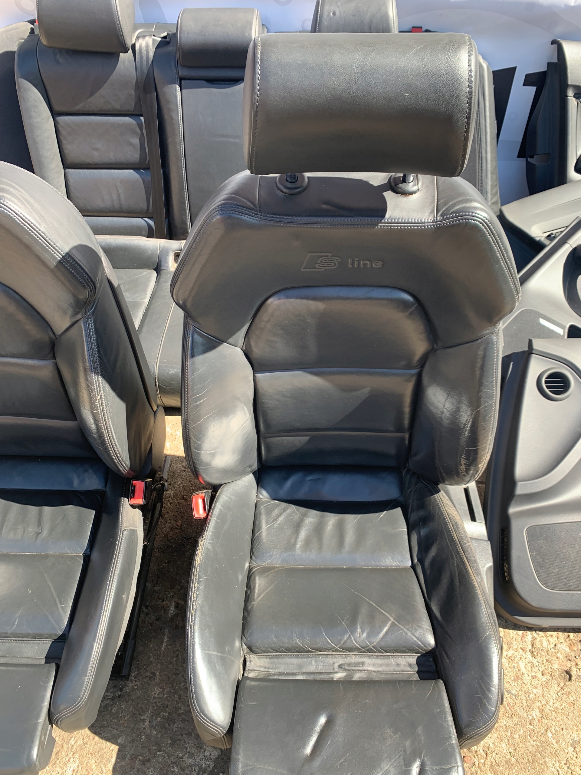 Sitze Sitz Sitz KOMPLET Audi A6 C6 GRZANE KOMBI S LINE S-LINE SLINE