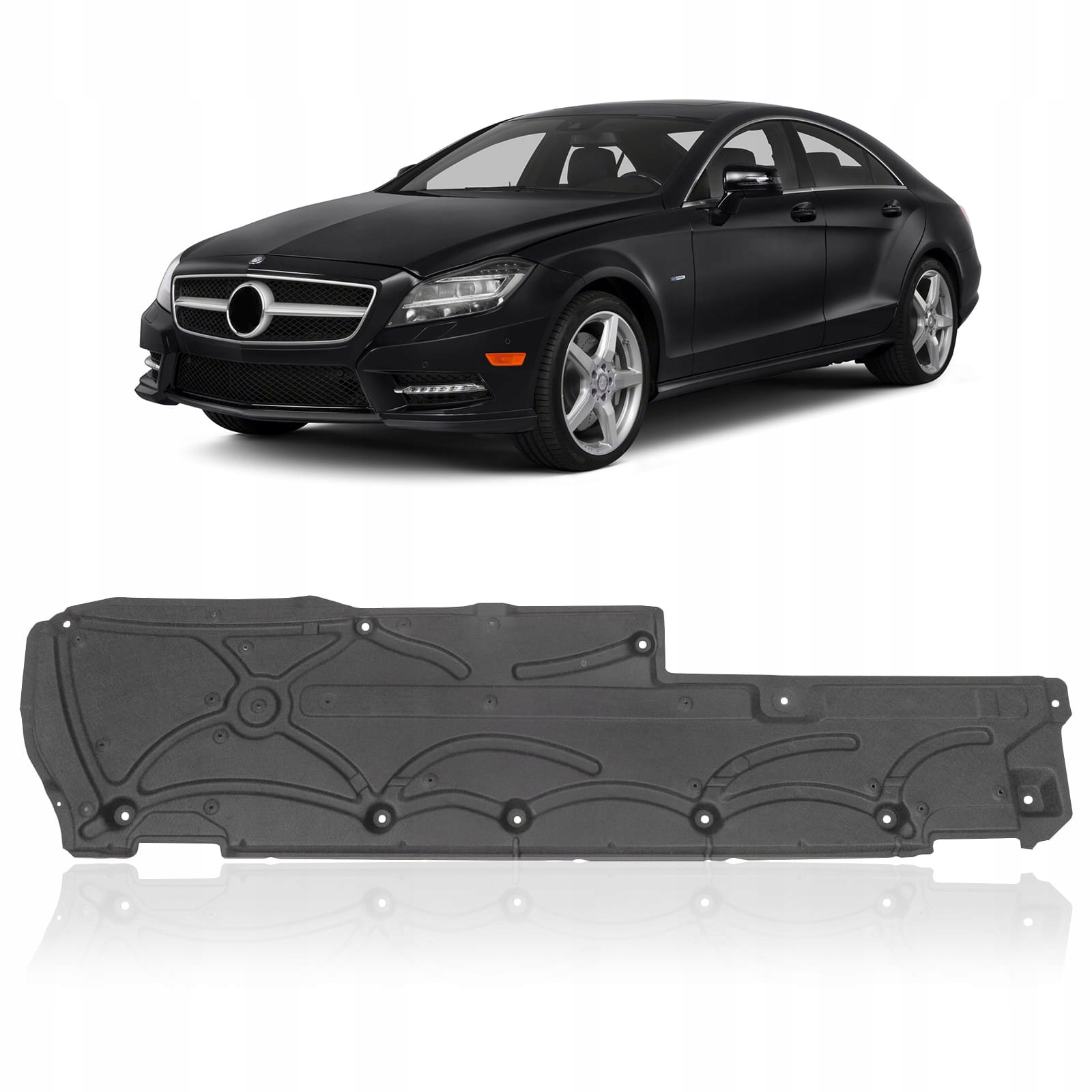 MERCEDES CLS C218 2010-2018 MATERIAŁOWA OSŁONA PODWOZIA LEWA A2126800309