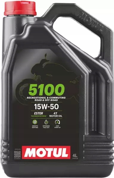 Olej Motul 15W50 4L 5100 4T Motocykle