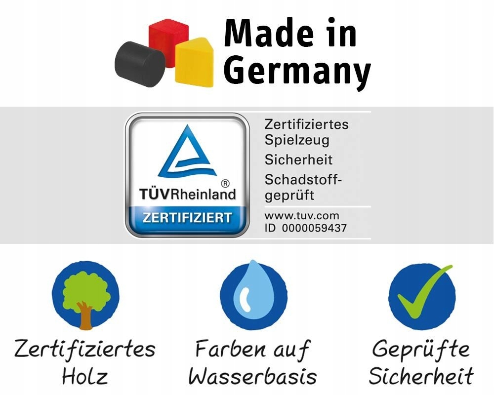Selecta 62067 klocki z drewna 20 części OUTLET Bohater brak