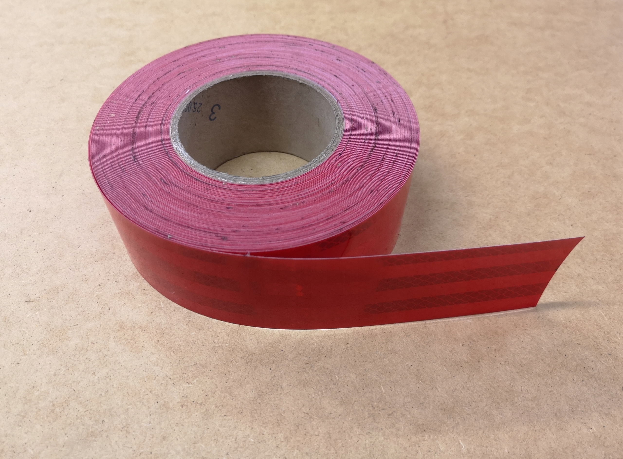 Taśma odblaskowa HOMOLOGACJA ostrzegawcza Konturowa 3M TiR CZERWONA Producent części 3M