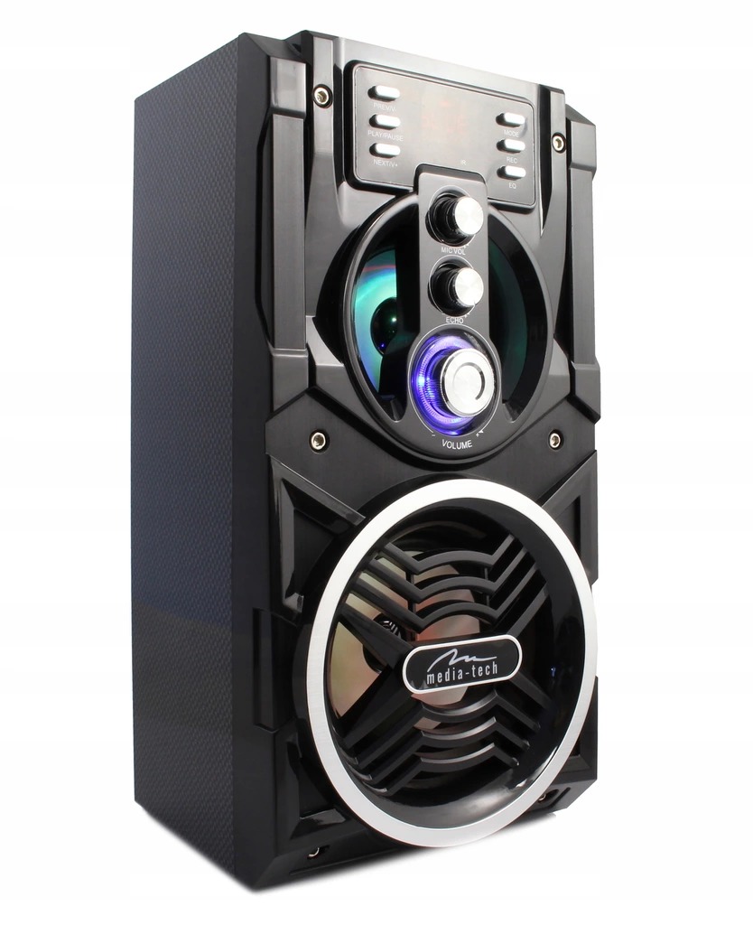 Boombox karaoke MT3150 MP3 FM Bluetooth Media-tec Model MT31150