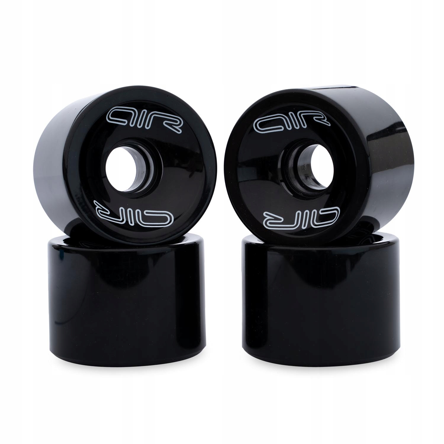 Kolečka pro longboard 70 x 51 mm černá