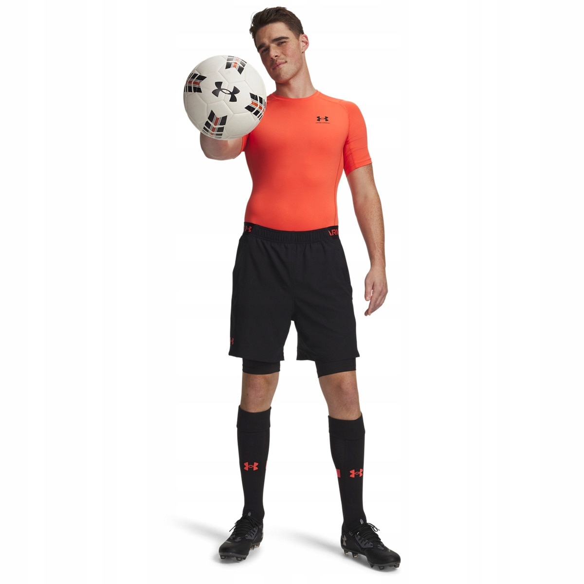 Męskie spodenki treningowe Under Armour Vanish Woven 2in1 Shorts Czarny L